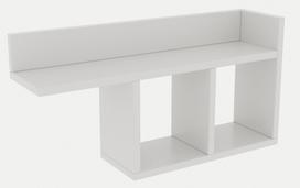 Kalune Design Sienos lentyna Room - Baltas