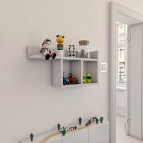 balta pakabinama lentyna - Kalune Design Sienos lentyna Room - Baltas - 2 nuotrauka