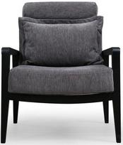 fotelis hanah - Kalune Design Sparno kėdė Apollo - Pilkas - 3 nuotrauka