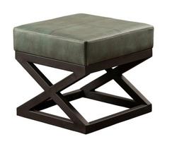 zalias pufas - Kalune Design Pouffe. Krupa Metal Ayaklı - Žalias - 1 nuotrauka