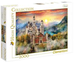 puzzle 2000 - Clementoni Puzzle Neuschwanstein 2000pcs 32559 - 1 nuotrauka