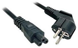 250v maitinimo laidas - LINDY CABLE POWER SCHUKO TO C5/2M 30405  - 1 nuotrauka