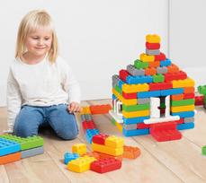konstruktorius marioinex - Marioinex Junior Building Bricks 90pcs 902318 - 3 nuotrauka