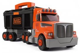smoby black decker - Rinkinys Smoby Black&Decker Bricolo Truck 360175, juoda/oranžinė - 1 nuotrauka