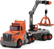 smoby black decker - Rinkinys Smoby Black&Decker Bricolo Truck 360175, juoda/oranžinė - 3 nuotrauka