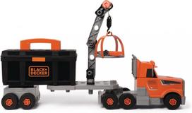 smoby black decker - Rinkinys Smoby Black&Decker Bricolo Truck 360175, juoda/oranžinė - 5 nuotrauka