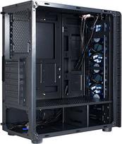 inter tech - Inter-Tech CXC2 ATX Mid-Tower Black (Juoda) - 4 nuotrauka