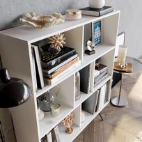 knygos home - Lentyna Kalune Design Mistico, balta - 4 nuotrauka