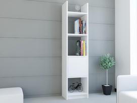 esbi - Pastatoma lentyna Kalune Design Esbi 103, balta - 2 nuotrauka