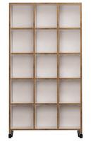 Pastatoma lentyna Kalune Design Crotone, ruda/balta