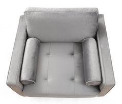 fotelis hanah - Kalune Design Sparno kėdė Rome - Light Pilkas - 6 nuotrauka