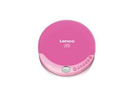 nesiojamas radijas - Lenco CD-011 rožinė - 1 nuotrauka