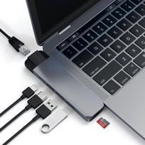 usb hub macbook - Satechi USB-C Pro Hub with 4K HDMI and Ethernet - 4 nuotrauka