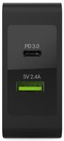 45w charger - Įkroviklis Green Cell CHAR10, USB Type-C, juoda - 2 nuotrauka