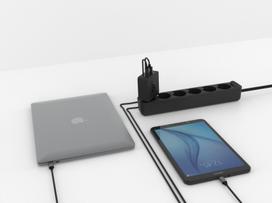 45w charger - Įkroviklis Green Cell CHAR10, USB Type-C, juoda - 5 nuotrauka