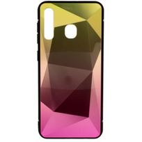 Mocco "Stone Ombre Back Case iPhone X/ XS" Yellow-Pink
