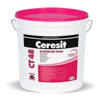 Pirkti Tinkuotų ir mūrinių fasadų dažai Ceresit Silicone Self Clean CT48, 3.5 l - Photo 1