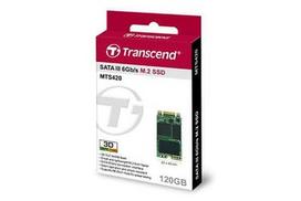120gb ssd - Transcend SSD 120GB, M.2 2242, SATA3, TLC, 560/500Mb/s - 2 nuotrauka