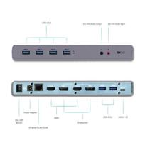 usb c dual hdmi - I-TEC USB 3.0/USB-C 5K Dualdock | CADUAL4KDOCK - 3 nuotrauka