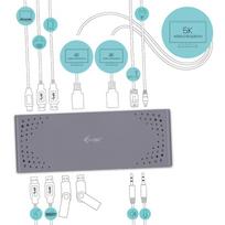 usb c dual hdmi - I-TEC USB 3.0/USB-C 5K Dualdock | CADUAL4KDOCK - 4 nuotrauka