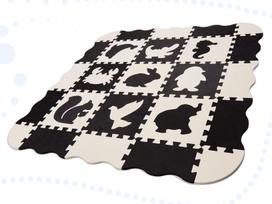 puzzle mat - Puzzle Mat IKONKX6270, 90 cm x 90 cm, 25 vnt. - 2 nuotrauka