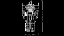 lego robotas - LEGO Icons Optimus Prime 10302 - 28 nuotrauka