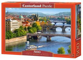 Castorland Puzzle View Of Bridges In Prague 500pcs