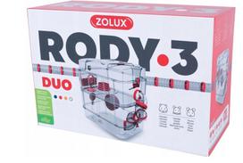 ZOLUX Cage RODY3 DUO color: red