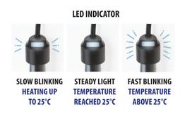 akvariumo sildytuvas - AQUAEL Automatinis FIX 2 šildytuvas 50 W - 4 nuotrauka