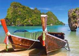 tailando - Dėlionė Castorland Khao Phing Kan Thailand, 500 vnt. - 2 nuotrauka