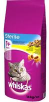 whiskas katems - Whiskas Sterile ėdalas suagusioms sterilioms katėms su vištiena 14 kg - 1 nuotrauka