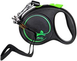 pavadelis flexi m - FLEXI Black Design XS Cord 3 m green automatinis pavadėlis - 2 nuotrauka