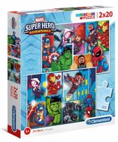 frozen puzzle - Dėlionė Clementoni SuperColor, 40 vnt. - 1 nuotrauka