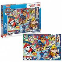 paw patrol delione - Dėlionė Clementoni SuperColor Paw Patrol 27261, 104 vnt. - 2 nuotrauka