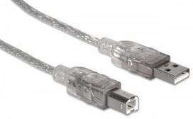 usb 2.0 a b cable - Manhattan Cable USB to USB 1.8 m - 2 nuotrauka