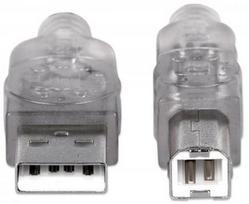 usb 2.0 a b cable - Manhattan Cable USB to USB 1.8 m - 3 nuotrauka