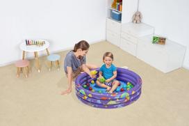 pripuciami baseinai bestway senukai - Pripučiamas baseinas vaikams 102 cm x 25 cm Bestway 52466 - 5 nuotrauka