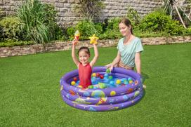 pripuciami baseinai bestway senukai - Pripučiamas baseinas vaikams 102 cm x 25 cm Bestway 52466 - 8 nuotrauka