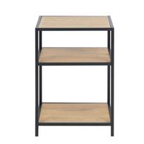 naktinis staliukas 35 x 35 - Kavos staliukas Home4you Seaford 2 Oak, 420x350x630 mm - 2 nuotrauka