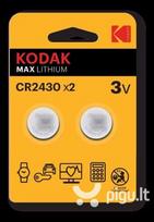 lithium aa baterija -  Kodak 30417755, 2 vnt - 1 nuotrauka