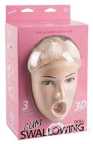 masturbatoriai - NMC Cum Swallowing Doll pripučiama vibruojanti sekso lėlė - 2 nuotrauka