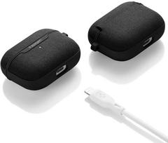 ausines apple airpod - Ausinių dėklas Spigen Urban Fit, juoda - 6 nuotrauka