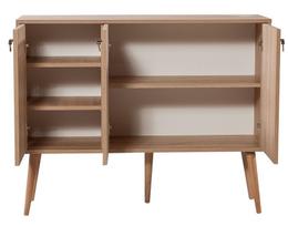 komoda 120 - Komoda Kalune Design 863 (VII), 120 cm, ąžuolo spalvos/šviesiai ruda - 2 nuotrauka