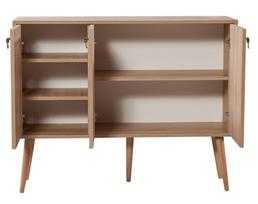 komoda 120 - Komoda Kalune Design 863 (VII), 120 cm, ąžuolo spalvos/tamsiai žalia - 2 nuotrauka