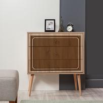 komoda azuolo spalvos - Komoda Kalune Design Dresser 3438, ąžuolo spalvos/ruda - 4 nuotrauka