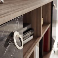 konsole staliukas juodas - Kalune Design Konsolė Lorenz - 5 nuotrauka