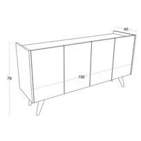 tv komoda - Kalune Design Konsolė Pekin - 5 nuotrauka