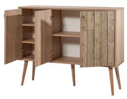 komoda 120 - Komoda Kalune Design 863 (VII), 120 cm, ąžuolo spalvos - 3 nuotrauka