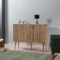 komoda 120 - Komoda Kalune Design 863 (VII), 120 cm, ąžuolo spalvos - 4 nuotrauka