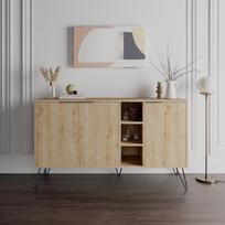tv komoda - Kalune Design Konsolė Clara Console - Oak - 2 nuotrauka